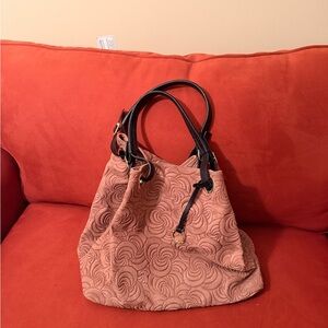 Cuoieria Fiorentina Italian hand made pink/rose Handbag